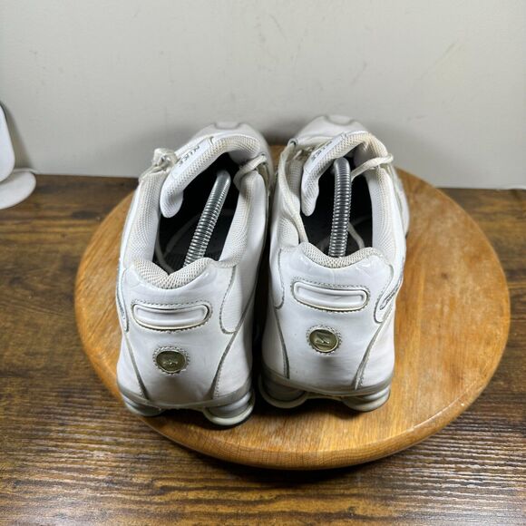 2012 Nike Shox NZ SL White Silver Men\'s Size 12 Shoe Sneakers 366363-111 main image 10